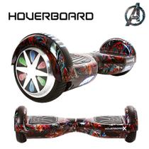 Esqueite Elétrico 6,5" HQ Homem Aranha Hoverboard Bluetooth