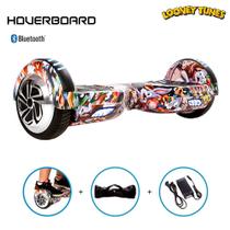 Esqueite Elétrico 6,5 Looney Tunes Hoverboard Led