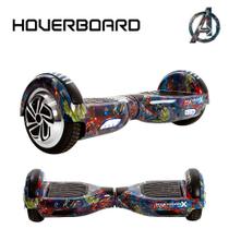 Esqueite Elétrico 6,5" Vingadores Hoverboard Bluetooth Esqueite Elétrico 6,5" Vingadores Hoverboard Bluetooth