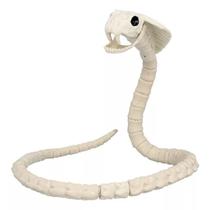 Esqueleto Animal Cobra Naja Halloween - 102 cm de Comprimento