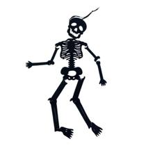 Esqueleto Articulado Para Decoração De Halloween Esqueleto Articulado Para Decoração De Halloween