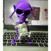 Esqueleto Assustador Dançante Em 3D: Enfeite Divertido Para Mesa, Carro E Decoração De Casa