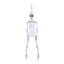 Esqueleto Decorativo com Toalha Decoração Halloween