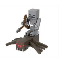 Esqueleto E Aranha Minecraft - Mattel GTT53-HLB29
