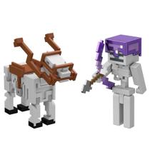 Esqueleto E Cavalo Minecraft - Mattel GTT53-HMD60