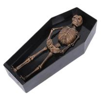 Esqueleto Halloween Caveira Dançante Musical Com Led e Movimento