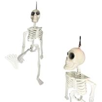 Esqueleto Humano Halloween Caveira C/ Alça Decoração Esqueleto Humano Halloween Caveira C/ Alça Decoração