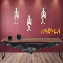 Esqueleton Neon Decorativo Halloween 24cm