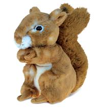 Esquilo de pelúcia DolliBu Plush Squirrel de 20 cm para crianças e bebês
