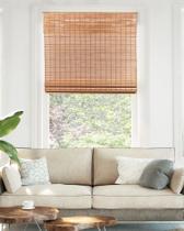 Esquilo filtrante de luz Bamboo Roman Shades CHICOLOGY 58x122cm