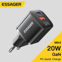 Essager 20W GaN 2 Portas Carregamento Rápido