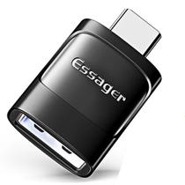 Essager-USB 3.0 para Tipo C Adaptador OTG, USB A Tipo C Macho para Micro Tipo C
