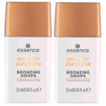 Essence Bronzer Líquido Drop Of Sunshine Dourado Kit com 2 Unidades Essence Bronzer Líquido Drop Of Sunshine Dourado Kit com 2 Unidades