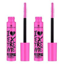 Essence I Love Extreme Crazy Volume Kit de Maquiagem 2 Máscaras de Cílios Essence I Love Extreme Crazy Volume Kit de Maquiagem 2 Máscaras de Cílios
