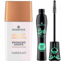 Essence Kit - Bronzer Líquido Dourado + Máscara de Cílios Lash Princess Black Essence Kit - Bronzer Líquido Dourado + Máscara de Cílios Lash Princess Black