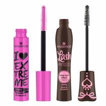 Essence Kit - Máscara de Cílios Lash Princess Marrom + Máscara de Cílios Extreme Crazy Black