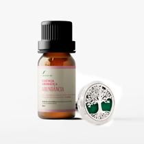 Essência ABUNDÂNCIA + Difusor Veicular ÁRVORE DA VIDA