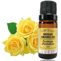 Essência Aromática de Rosa Amarela 10ml da Santo Perfume