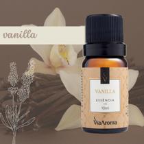 Essência Aromática Vanilla Via Aroma 10ml Perfume Sofisticado Casa Escritório Difusor Essência Aromática Vanilla Via Aroma 10ml Perfume Sofisticado Casa Escritório Difusor