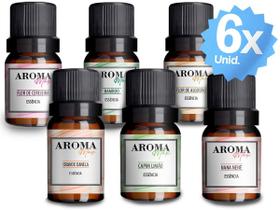 Essencia Aromatizador Aroma Max 30 Ml Top 6 Mais Vendidas