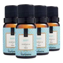 Essência Baby 4 X 10ml - Via Aroma