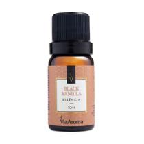 Essencia black vanilla 10 ml - Via Aroma
