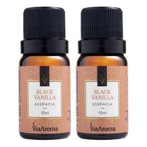 Essência Black Vanilla 2 X 10ml - Via Aroma