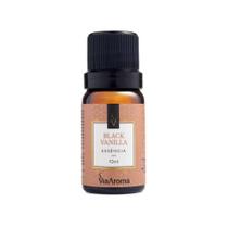 Essência Black Vanilla ViaAroma 10ml Essência Black Vanilla ViaAroma 10ml