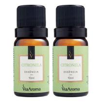 Essência Citronela 2 X 10ml - Via Aroma