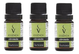 Essência - Citronela Com 3 Unidades Essência - Citronela Com 3 Unidades