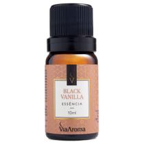 Essência Clássica Black Vanilla 10ml Via Aroma para Aromatizador Elétrico