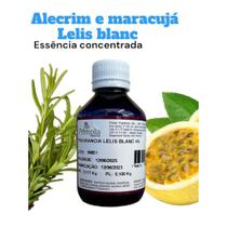 Essência Concentrada Alecrim e Maracuja Lelis Blanc 100ml Essência Concentrada Alecrim e Maracuja Lelis Blanc 100ml
