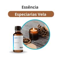 Essência Especiarias Vela FRASCO PL 10ml - Alpha Química