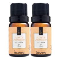 Essência Flor De Laranjeira 2 X 10ml - Via Aroma