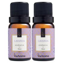 Essência Lavanda 2 X 10ml - Via Aroma