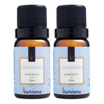 Essência Lavanderia 2 X 10ml - Via Aroma