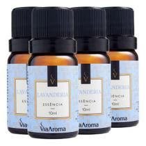 Essência Lavanderia 4 X 10ml - Via Aroma