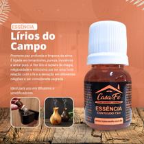 Essência lírios do campo 15 ml - casa fé Essência lírios do campo 15 ml - casa fé