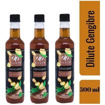 Essencia Original Gengibre Xarope Para Gin Dilute Drinks C/3