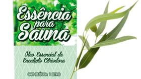 Essência para Sauna - Eucalipto 1 Litro - Limpbrás Essência para Sauna - Eucalipto 1 Litro - Limpbrás