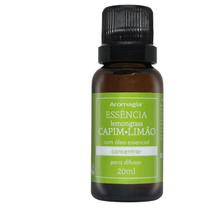 Essência Pura Capim Limão Com Óleo Essencial Aromagia 20ml