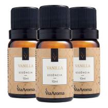 Essência Vanilla 3 X 10ml - Via Aroma Essência Vanilla 3 X 10ml - Via Aroma
