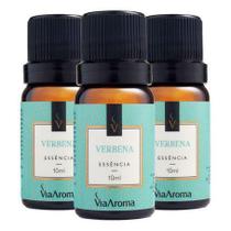 Essência Verbena 3 X 10ml - Via Aroma