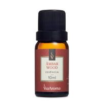 Essência via aroma âmbar wood 10ml