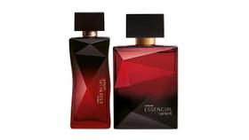 Essencial Supreme Natura Deo Parfum Fem + Masc 100ml Kit C/2