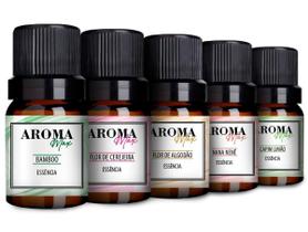 Essencias Aromatizantes 10Ml Aroma Kit 5 Mais Vendidas Top