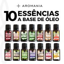 Essências Para Colônias, Perfumes, Aromatizador e Difusor de Ambiente 10ml - Kit 10 Unidades a Base de Óleo