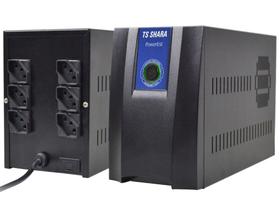 Estabilizador 1500VA 6 Tomadas Bivolt - TS Shara PowerEst