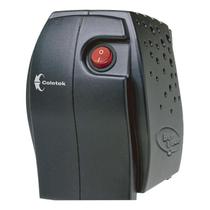 Estabilizador 500va Es-500va Mono 115v Bem Ligado Coletek Cor Preto
