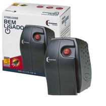 Estabilizador 500VA Mono 115v/115 Bem Ligado Preto Coletek Estabilizador 500VA Mono 115v/115 Bem Ligado Preto Coletek